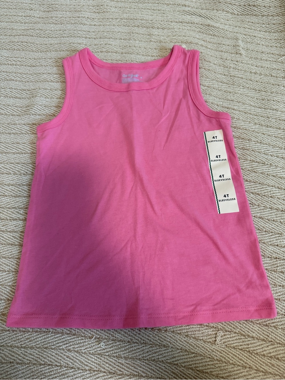 Cat & Jack Pink Girls Tank Top